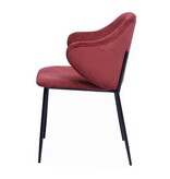 SalesFever Set van 2 fauteuils, berry