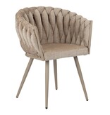 Pole To Pole Golfstoelcrème (set van 2)