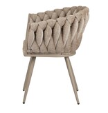 Pole To Pole Golfstoelcrème (set van 2)