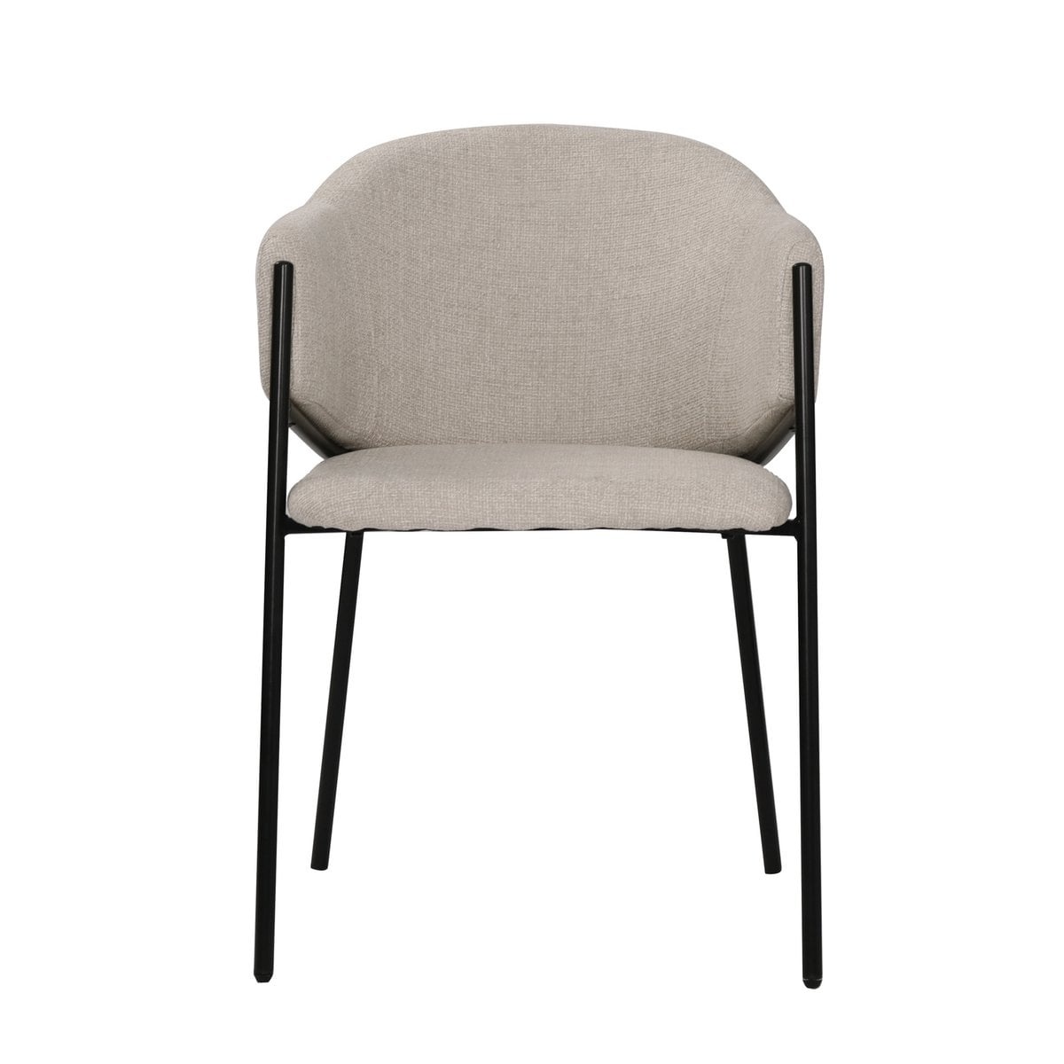 KantoormeubelenPlus Fauteuilset van 2 met structuurstof