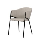 KantoormeubelenPlus Fauteuilset van 2 met structuurstof