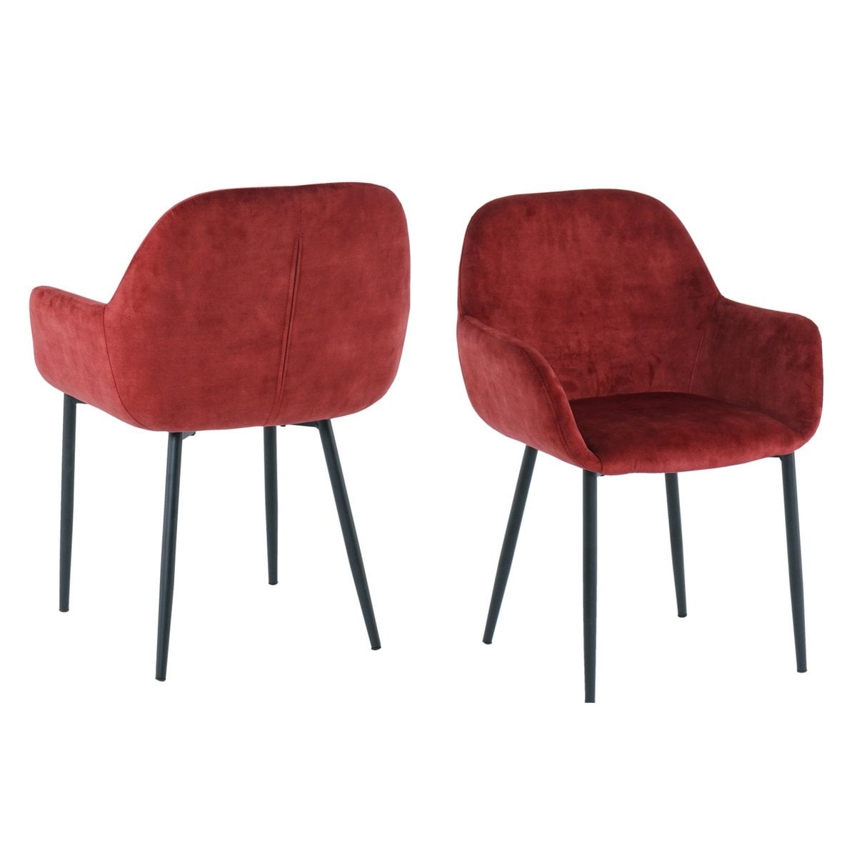 KantoormeubelenPlus Armlehnstuhl, 2er-set