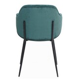 SalesFever Set van 2 fauteuils donkergroen