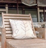 KantoormeubelenPlus Handgeweven kussensloop SERAJA 40x40 of 50x50 cm decoratieve kussenhoes bankkussen van katoen