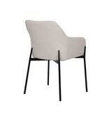 KantoormeubelenPlus Set van 2 fauteuils met bouclé hoes