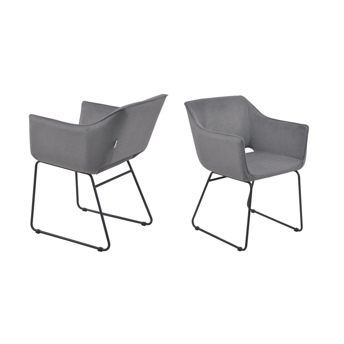 KantoormeubelenPlus Tom Tailor fauteuil, set van 2