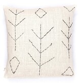 KantoormeubelenPlus Handgeweven kussensloop SERAJA 40x40 of 50x50 cm decoratieve kussenhoes bankkussen van katoen