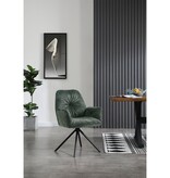 SalesFever Fauteuil met 360° draaifunctie, donkergroen