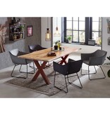 KantoormeubelenPlus Tom Tailor fauteuil, set van 2