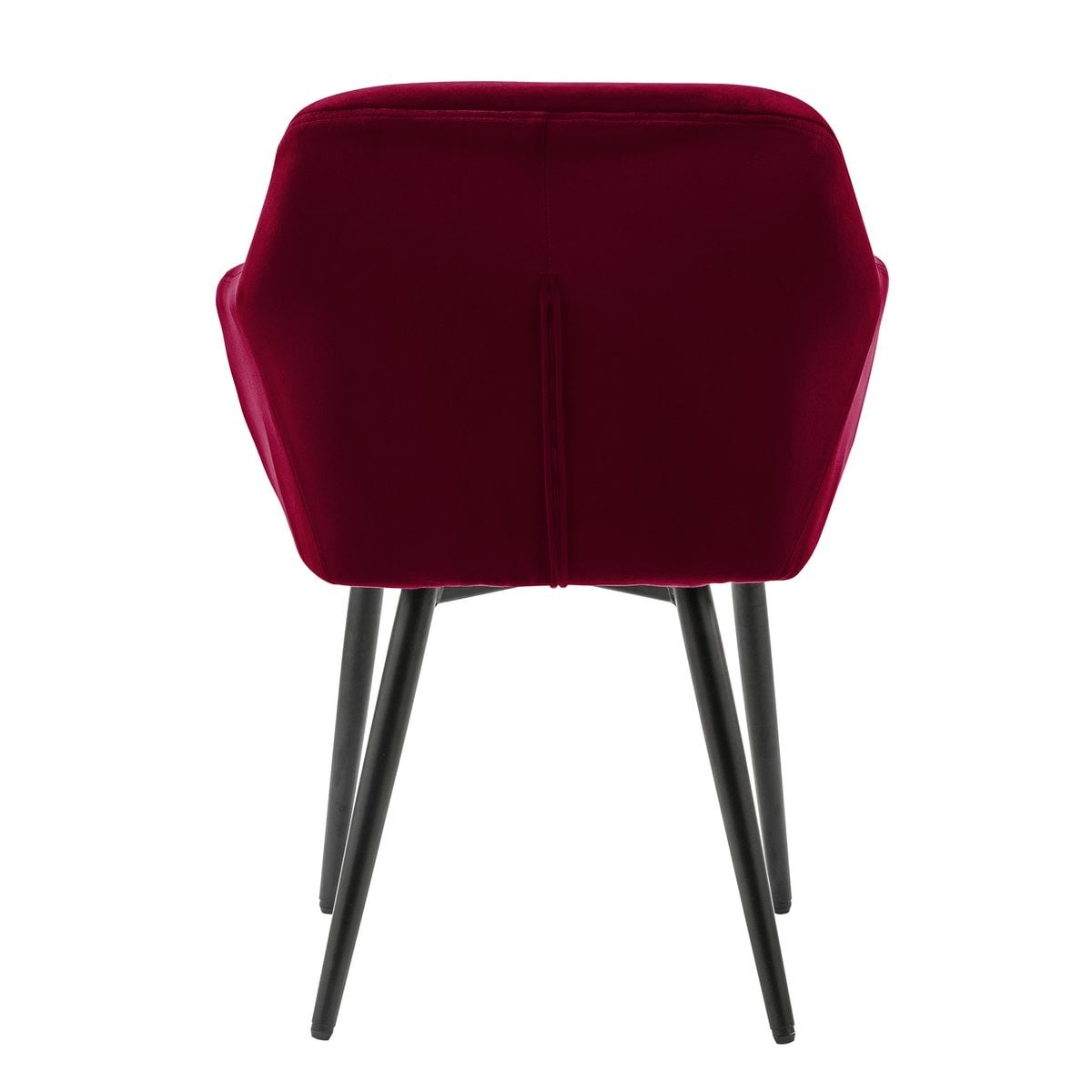 SalesFever Fauteuil rood fluweel