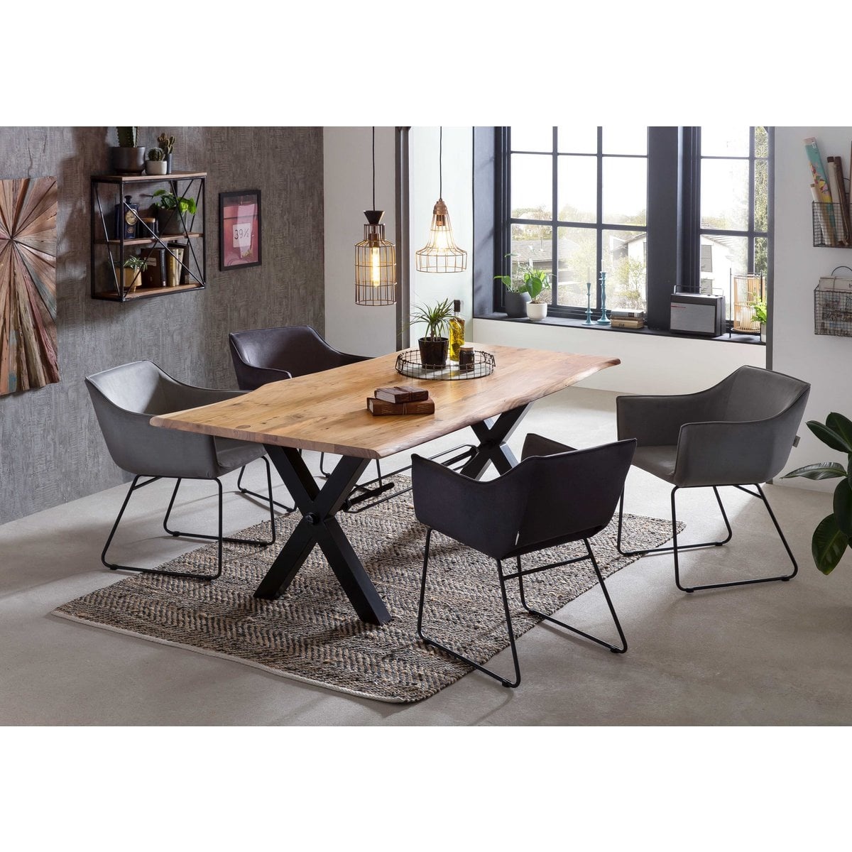 KantoormeubelenPlus Tom Tailor fauteuil, set van 2