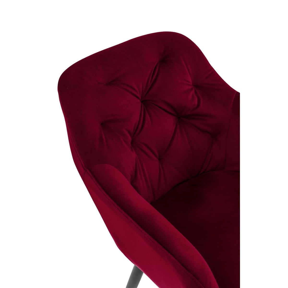 SalesFever Fauteuil rood fluweel