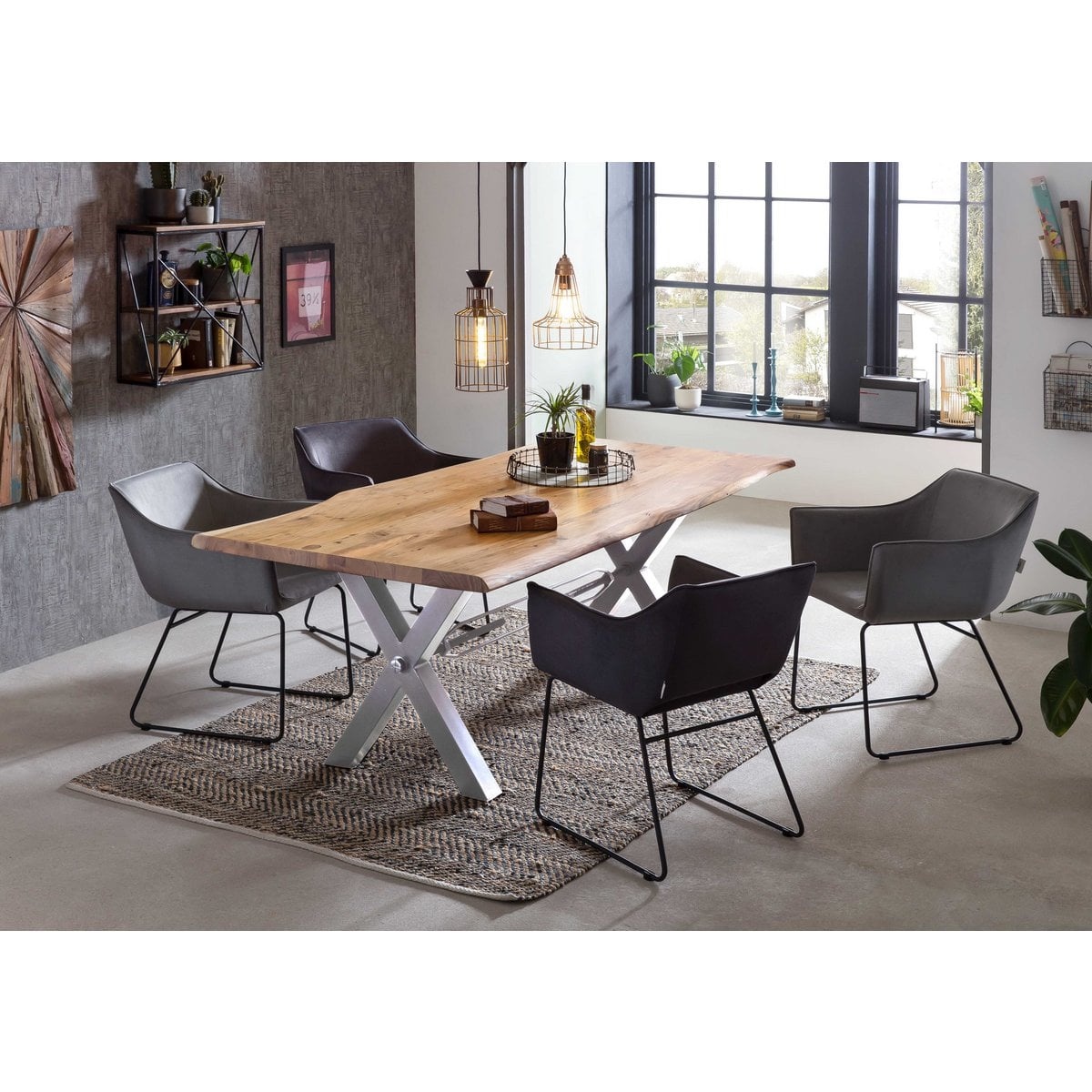 KantoormeubelenPlus Tom Tailor fauteuil, set van 2