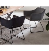 KantoormeubelenPlus Tom Tailor fauteuil, set van 2