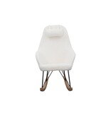 SalesFever Witte schommelstoel van teddybont