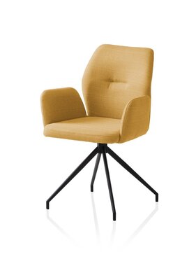 SalesFever Fauteuil met 180° draaifunctie Geel
