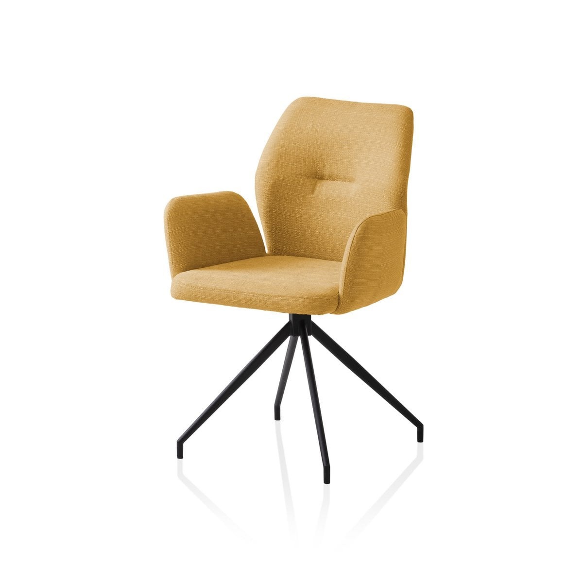 SalesFever Fauteuil met 180° draaifunctie Geel