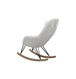 SalesFever Witte schommelstoel van teddybont