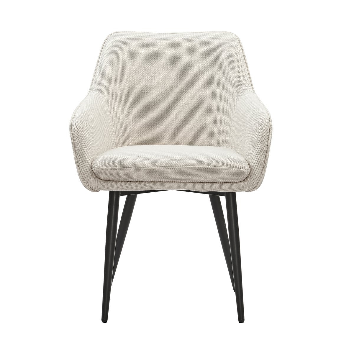 SalesFever Eetkamerstoel structuurstof beige