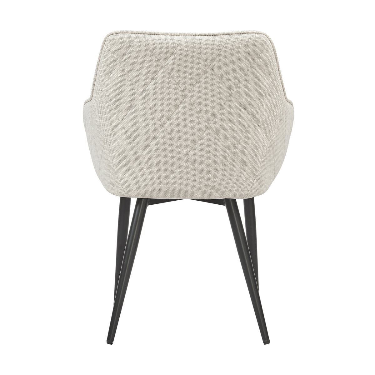 SalesFever Eetkamerstoel structuurstof beige