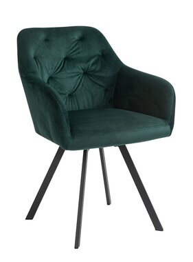 SalesFever Fauteuil met 360° draaifunctie dennengroen