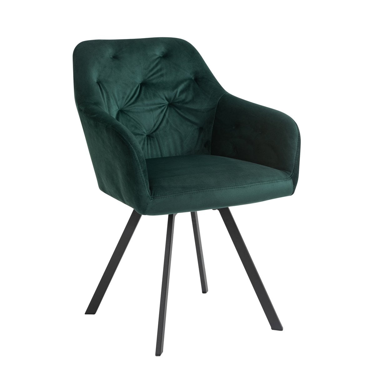 SalesFever Fauteuil met 360° draaifunctie dennengroen