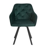 SalesFever Fauteuil met 360° draaifunctie dennengroen