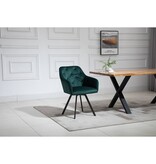 SalesFever Fauteuil met 360° draaifunctie dennengroen