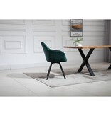 SalesFever Fauteuil met 360° draaifunctie dennengroen