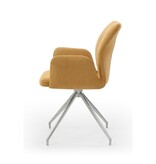 SalesFever Fauteuil met 180° draaifunctie Geel