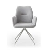 SalesFever Fauteuil met 180° draaifunctie Lichtgrijs
