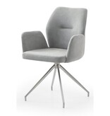 SalesFever Fauteuil met 180° draaifunctie Lichtgrijs