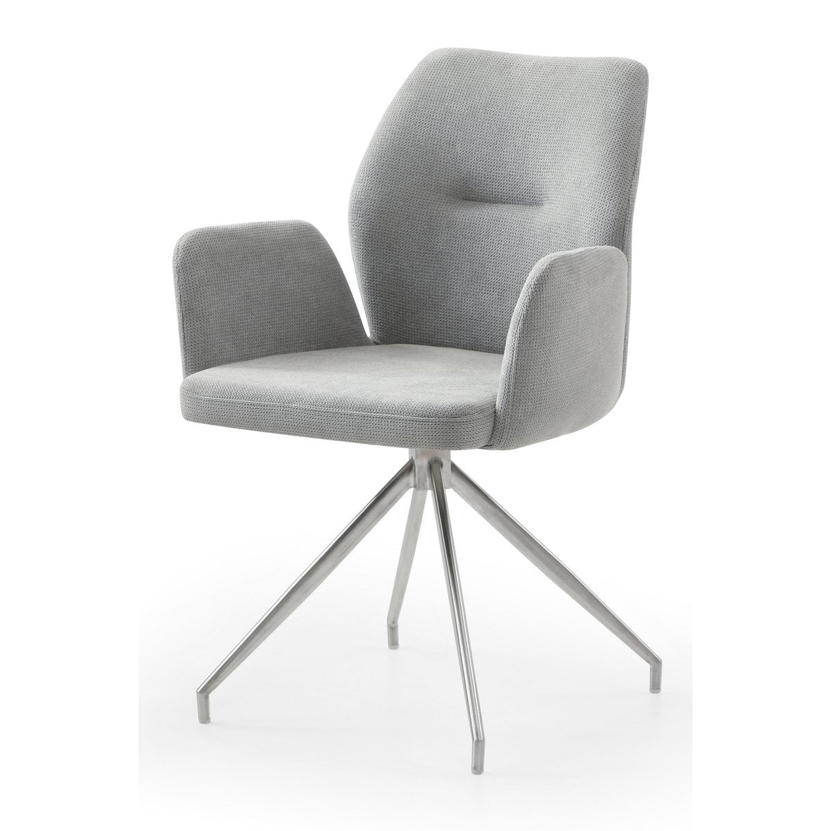 SalesFever Fauteuil met 180° draaifunctie Lichtgrijs