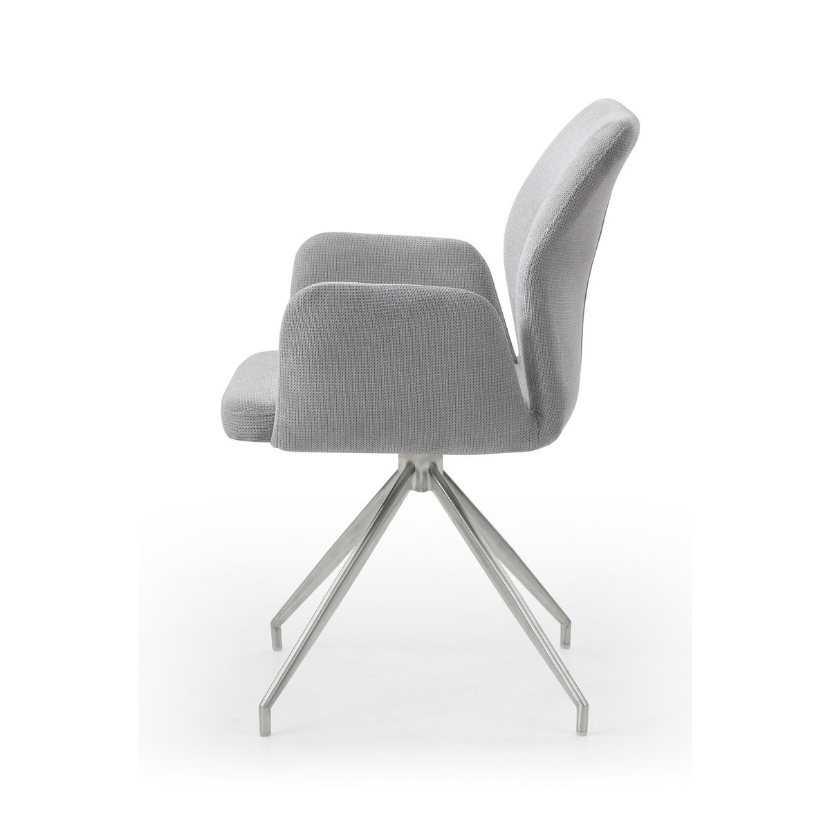 SalesFever Fauteuil met 180° draaifunctie Lichtgrijs