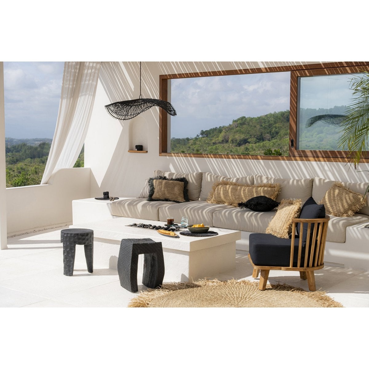 KantoormeubelenPlus De Montano Kruk - Zwart