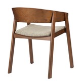 KantoormeubelenPlus EDO WOUTEN AANGEVOERDER REDDISH (set van 2)