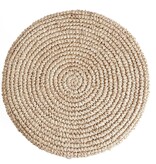 KantoormeubelenPlus De Raffia-barkruk