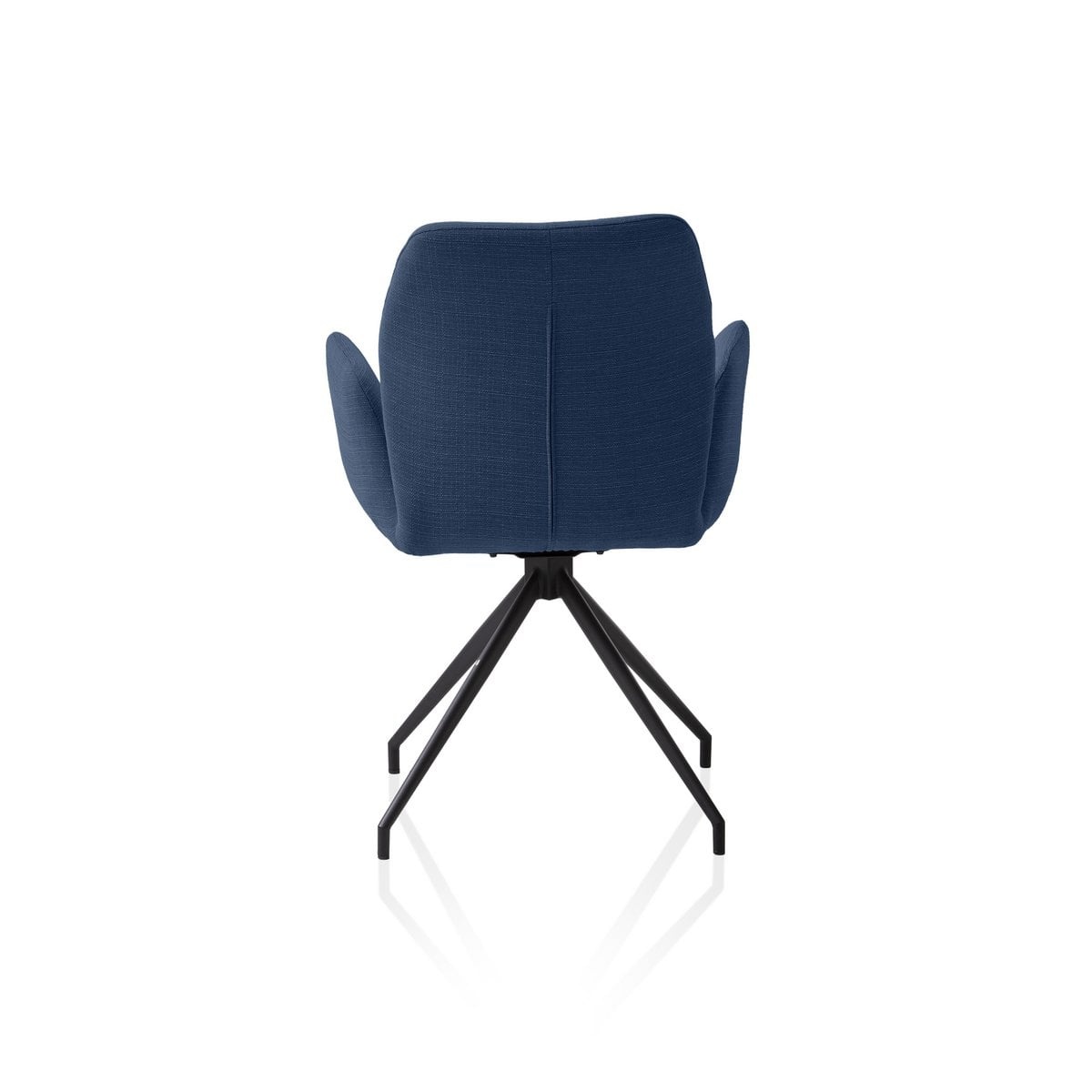 SalesFever Fauteuil met 180° draaifunctie blauw