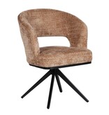 KantoormeubelenPlus Avena -stoel Caramel (set van 2)