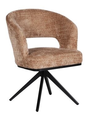 KantoormeubelenPlus Avena -stoel Caramel (set van 2)