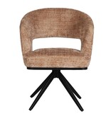 KantoormeubelenPlus Avena -stoel Caramel (set van 2)