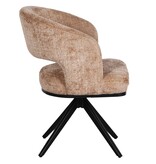 KantoormeubelenPlus Avena -stoel Caramel (set van 2)