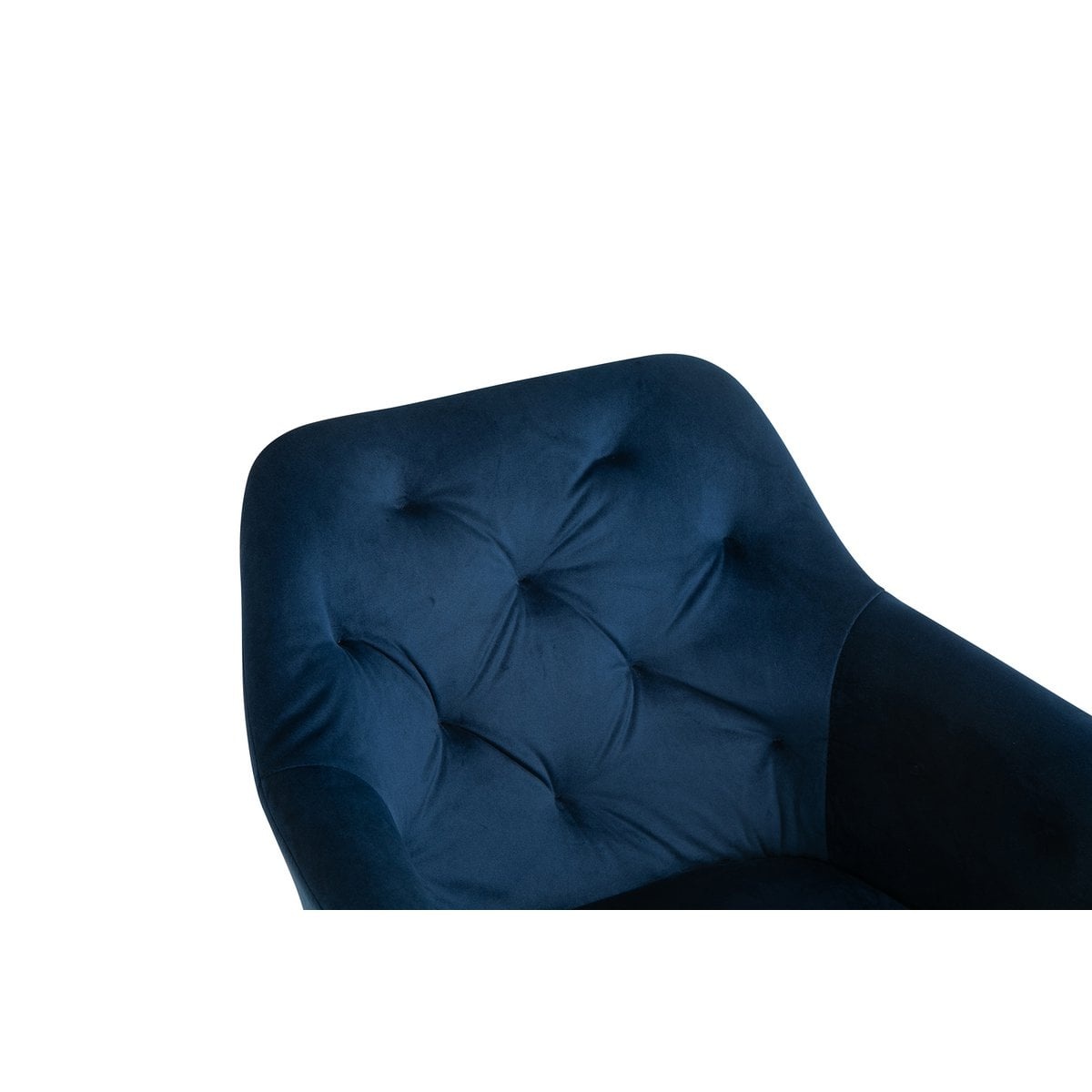 SalesFever Fauteuil met 360° draaifunctie Blauw