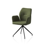 SalesFever Fauteuil met 180° draaifunctie groen