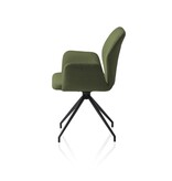 SalesFever Fauteuil met 180° draaifunctie groen