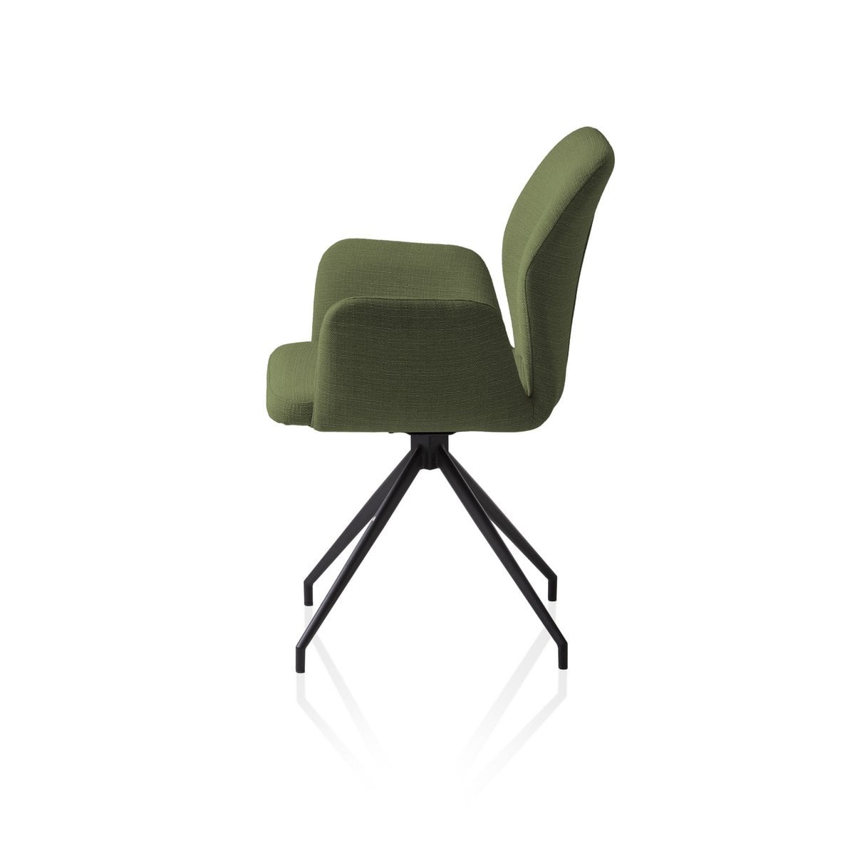 SalesFever Fauteuil met 180° draaifunctie groen