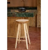 KantoormeubelenPlus De Kedut Barkruk - Naturel