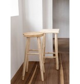 KantoormeubelenPlus De Kedut Barkruk - Naturel