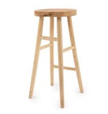 KantoormeubelenPlus De Kedut Barkruk - Naturel