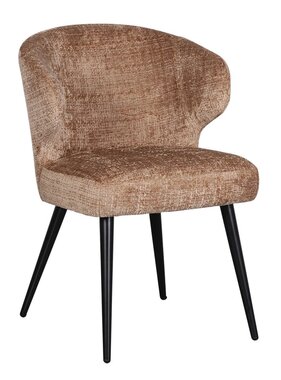 KantoormeubelenPlus Mera -stoel Caramel (set van 2)